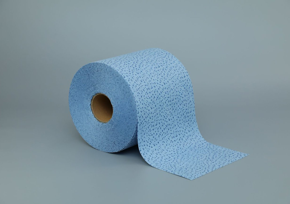 Blue meltblown PP heavy duty oil absorbent industrial clean wipers
