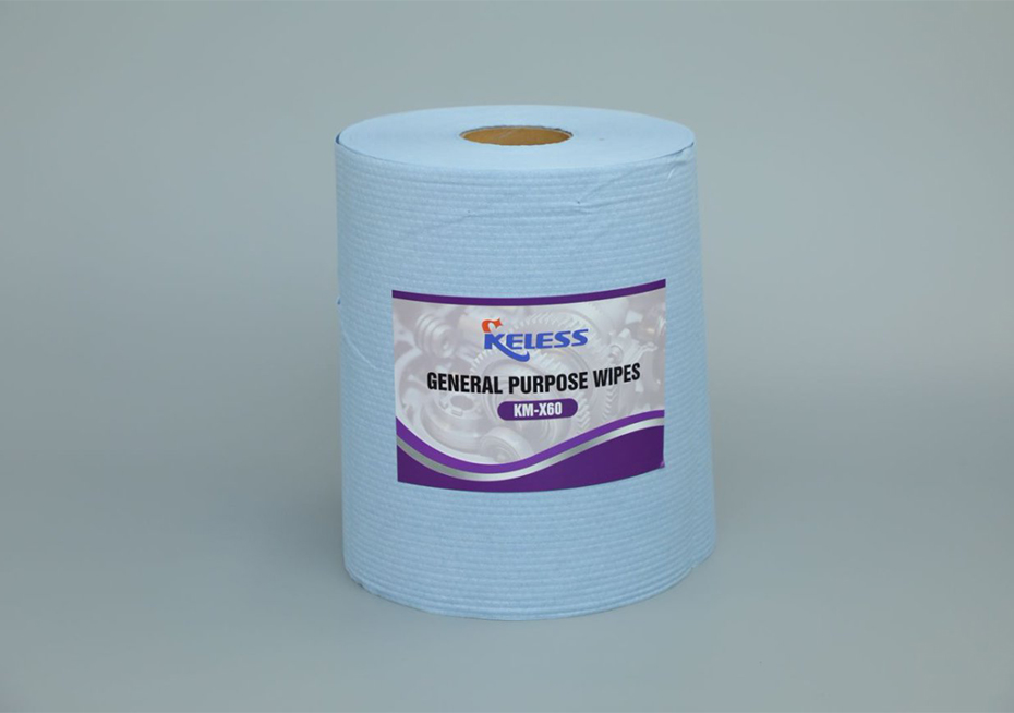 K-X70 BLUE Jumbo Perforated Roll Lint Free Spunlac...