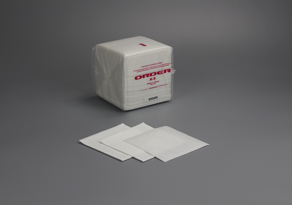 KELESS&reg; M-3 viscose pet blend tough enough for equipment cleaning maintenance Wipes Lint-free Cleanroom Wiper