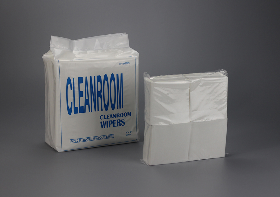 WIP-0609 lint free highly absorbent cleanroom non-woven dust-free cleaning wipers