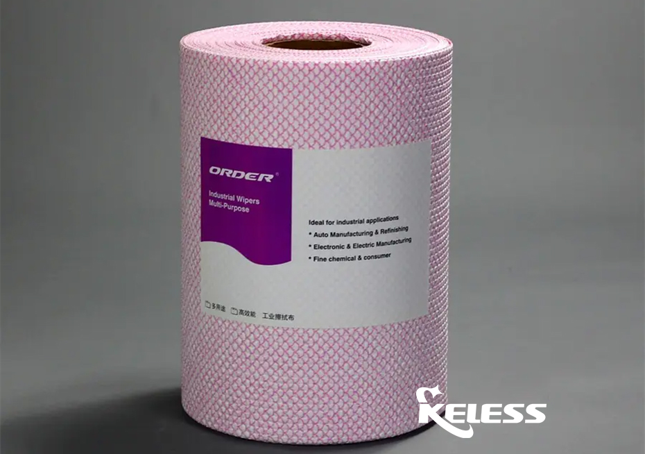 Foodservice embossing yellow Perforated Roll reusable cellulose/pp blend nonwoven household cleaning wipes