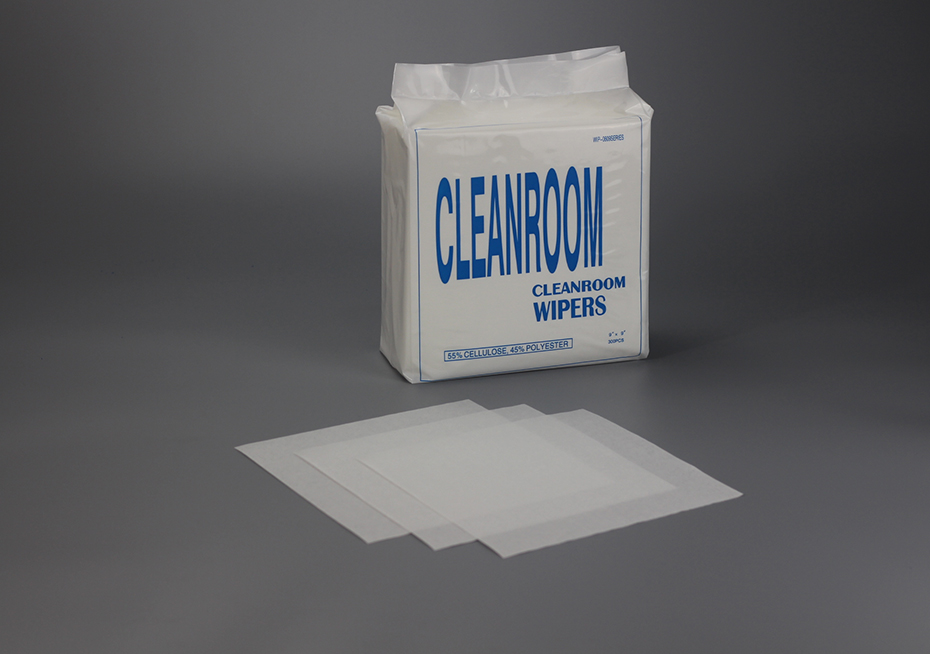 WIP-0609 lint free highly absorbent cleanroom non-woven dust-free cleaning wipers
