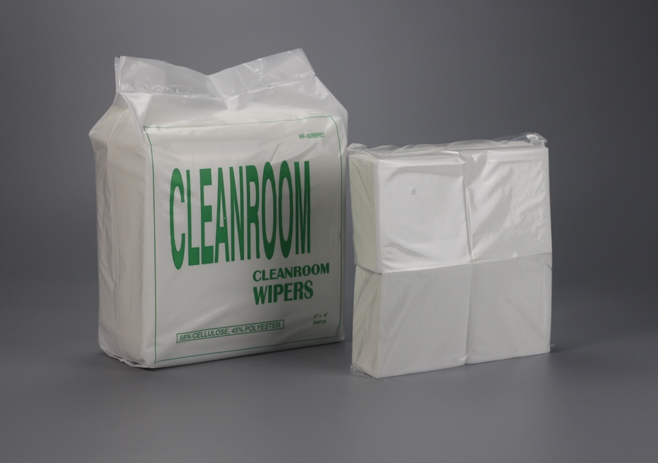 WIP-0609 lint free highly absorbent cleanroom non-woven dust-free cleaning wipers