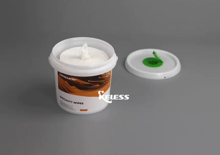 Coreless Perforated Industrial Tubular Wet Wipes Roll