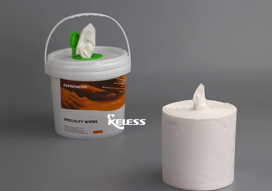 Coreless Perforated Industrial Tubular Wet Wipes Roll