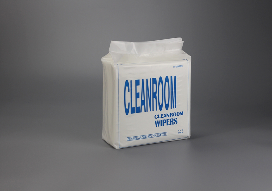WIP-0609 lint free highly absorbent cleanroom non-woven dust-free cleaning wipers