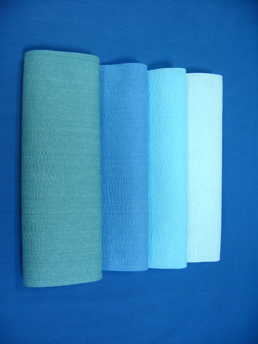 Blue Jumbo Perforated Roll Non-woven Industrial multipurpose heavy duty cleaning cloths