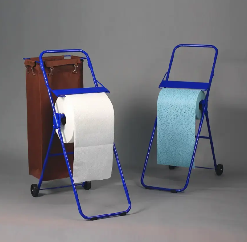 Floor Stand Large Jumbo Roll Wiper Dispenser 