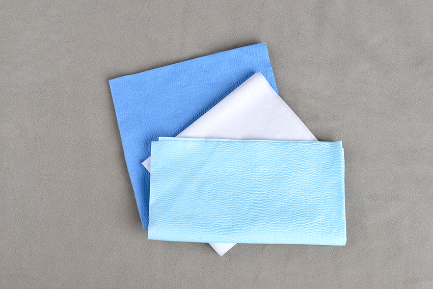 Blue Jumbo Perforated Roll Non-woven Industrial multipurpose heavy duty cleaning cloths