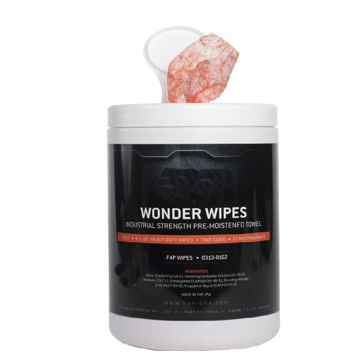 Heavy Duty Industrial Hand Cleaning Wet Wipes Disposable Wipes Oil Removal Strongly Wet Wipes for Scrubbing