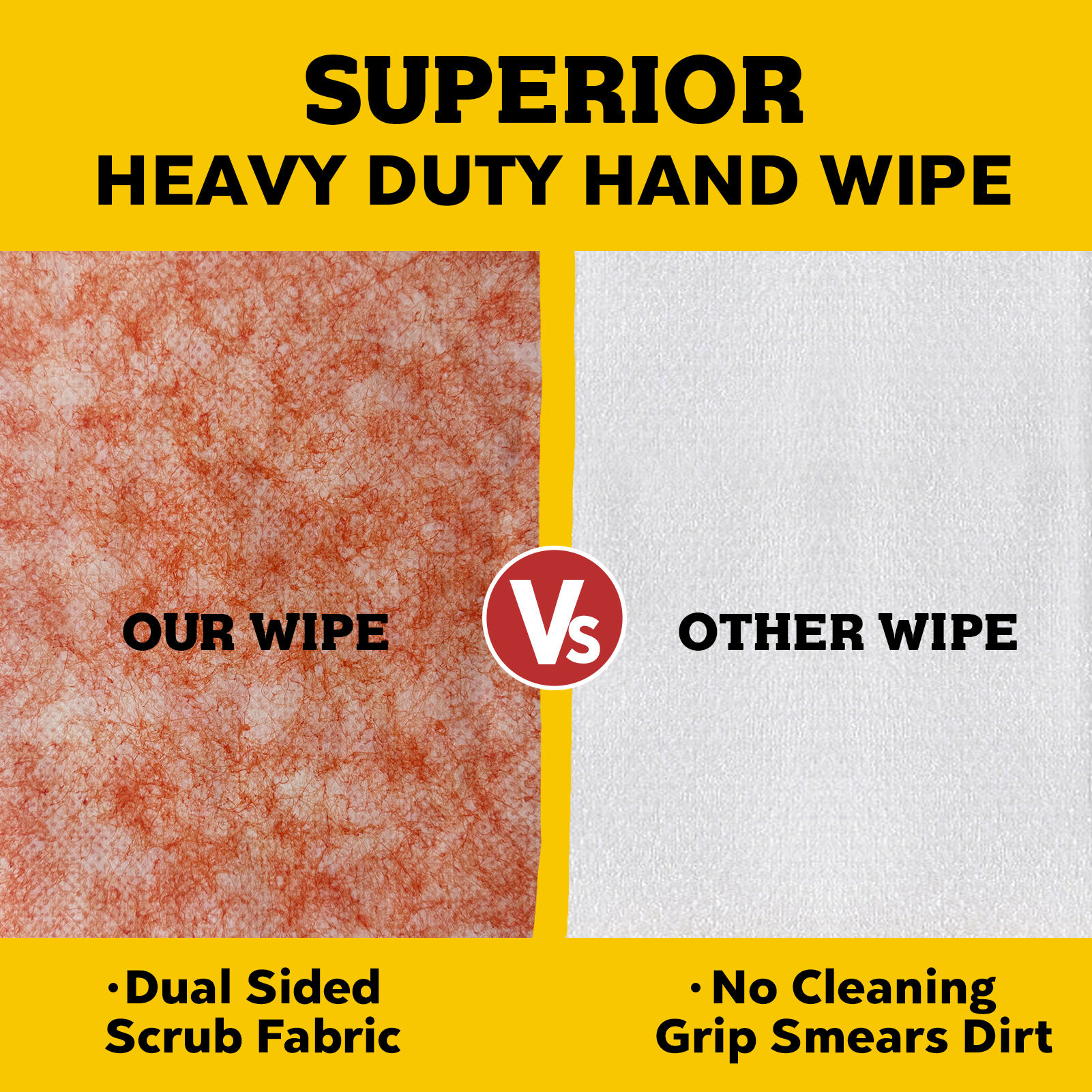 Heavy Duty Industrial Hand Cleaning Wet Wipes Disposable Wipes Oil Removal Strongly Wet Wipes for Scrubbing