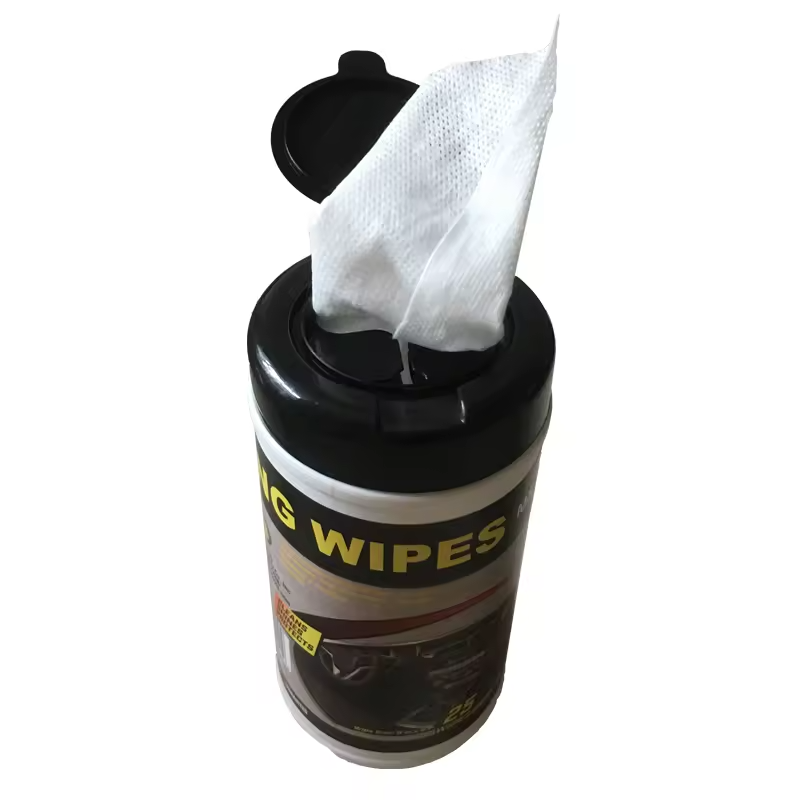 Disposable Non-Woven Fabric Car Interior Cleaning Wet Wipes for Cleaning Leather Seats Glass Dashboard Windows (15x20cm)