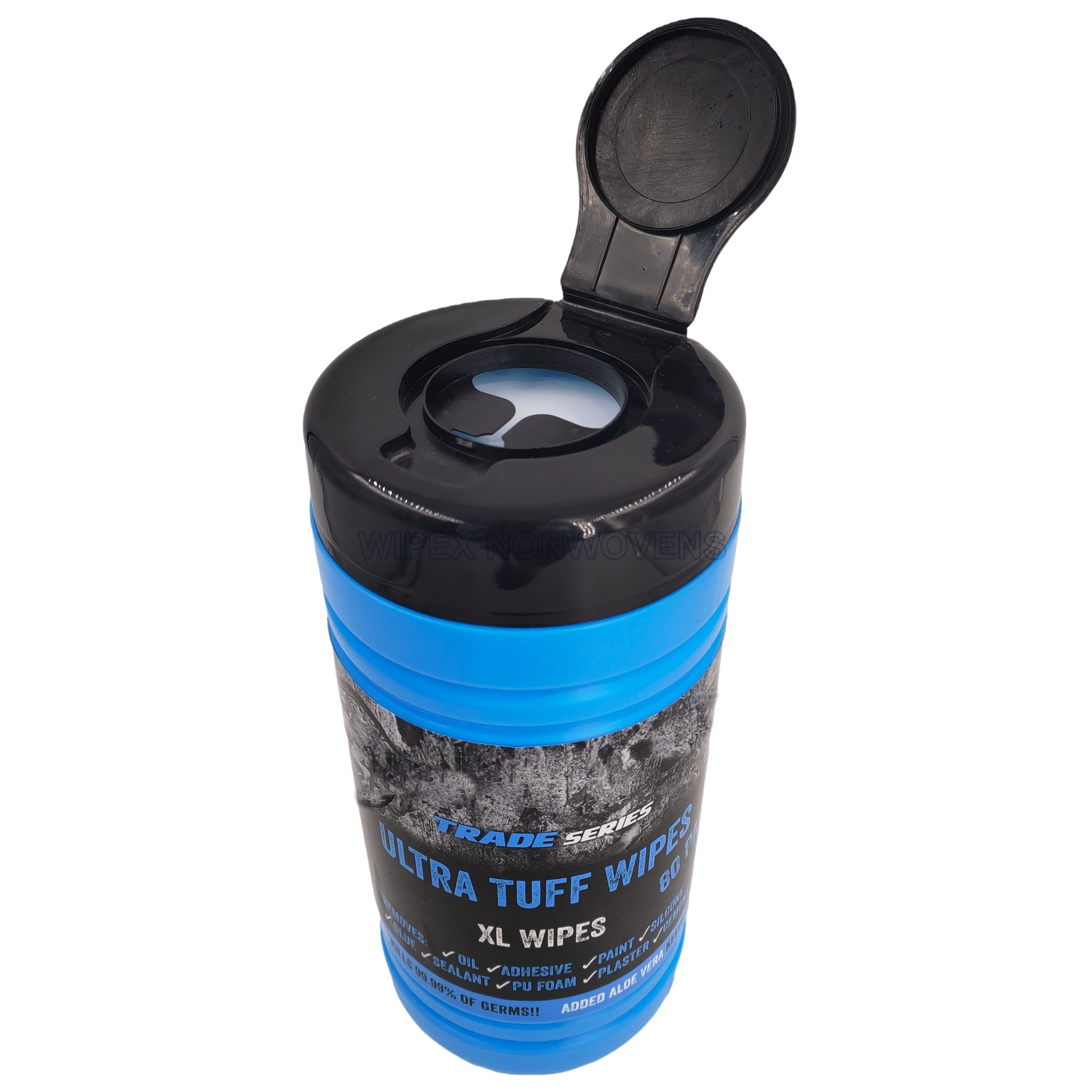 Meltblown Industrial Wet Wipes Hand Wipes Heavy Duty Big Wipe for Industry Workshop Multi-Surface Cleaning Wipes