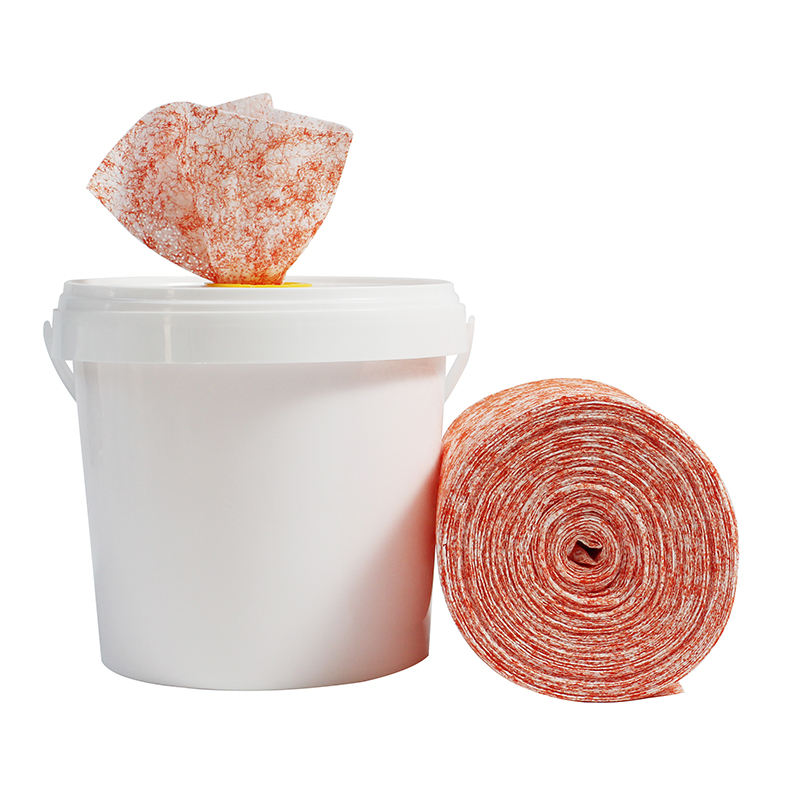 Disposable Multipurpose Hand and Surface Industrial Big Wipes Heavy Duty Bucket Tub Barrel Scrub Cleaning Wet Wipes