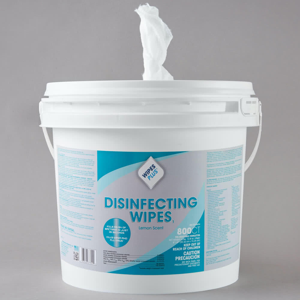 Bucket Dispenser Gym Equipment Cleaning Wipes or Disinfecting Gym Wipes Spunlace Nonwoven Fabric Roll Household Wet Wipes