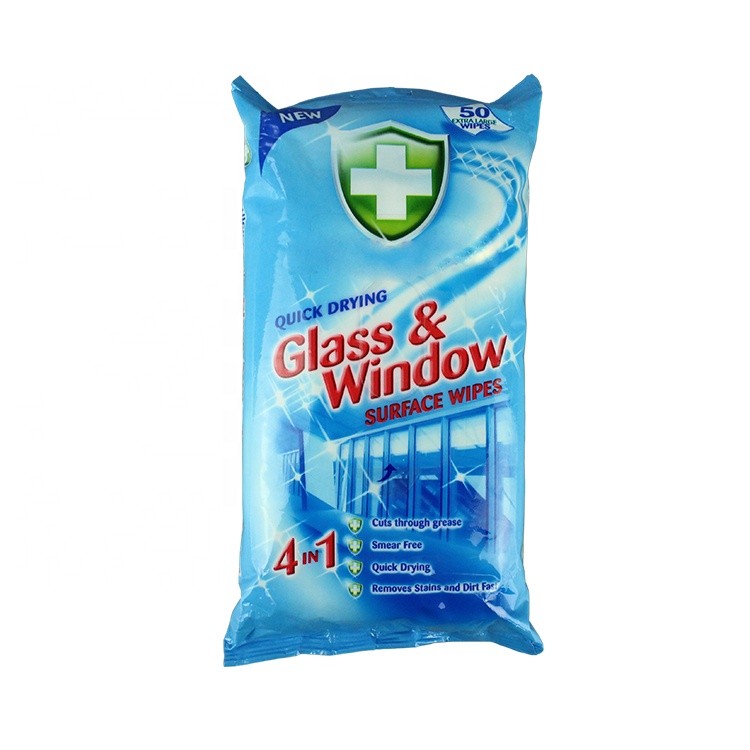 Household Surface Wet Tissue Kitchen Multifunctional Floor Table Furniture Glass Mirror Bathroom Window All Purpose Wet Wipes