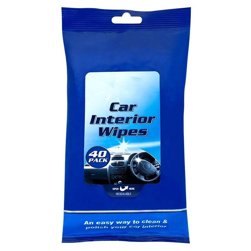 Auto Car Scent Protectant Wipes Fresh and Fragrant Car Wipes Car Interior Cleaning Wet Wipes