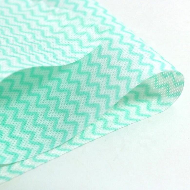 Micro Fiber Eco-Friendly Kitchen Towel Dishcloth Spunlace Nonwoven Nonstick All-Purpose Disposable Cleaning Cloths