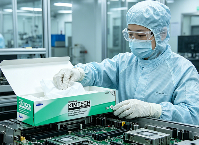Cleaning Application for Precision Electronic Components