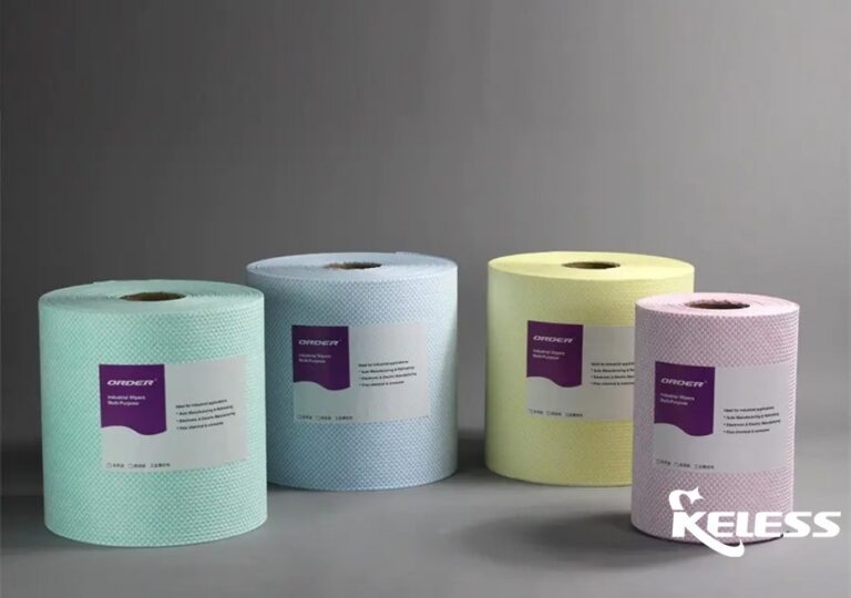 Foodservice gofio amarillo Rollo perforado reutilizable celulosa/pp mezcla no tejido toallitas de limpieza doméstica