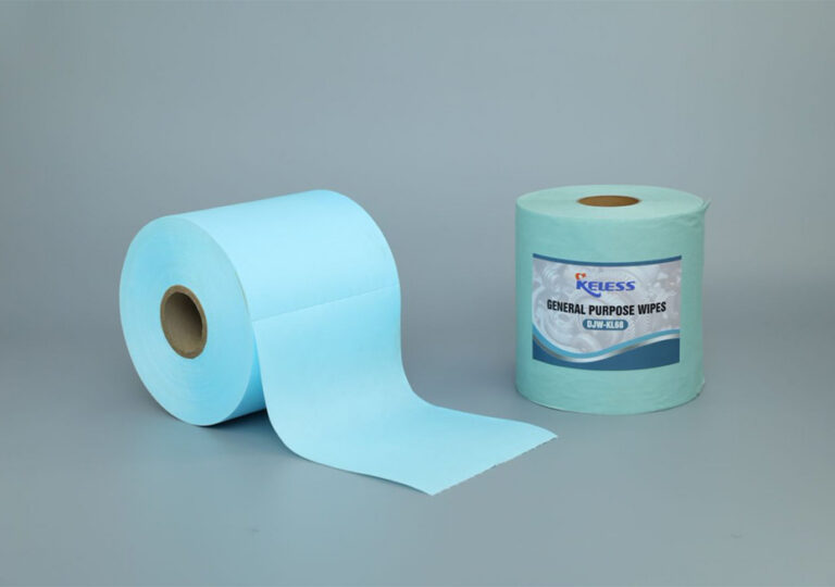 Blue Jumbo Perforated Roll Non-woven Industrial mu…