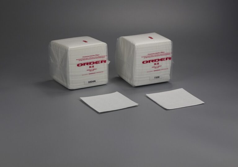 KELESS® M-3 mezcla de viscosa para mascotas lo suficientemente resistente para el mantenimiento de la limpieza de los equipos Wipes Lint-free Cleanroom Wiper