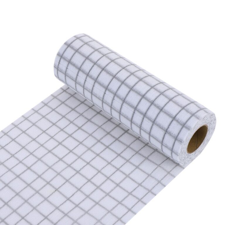 Venta caliente viscosa rayon plato paño toalla de cocina tela no tejida seca papel rollo paños de limpieza