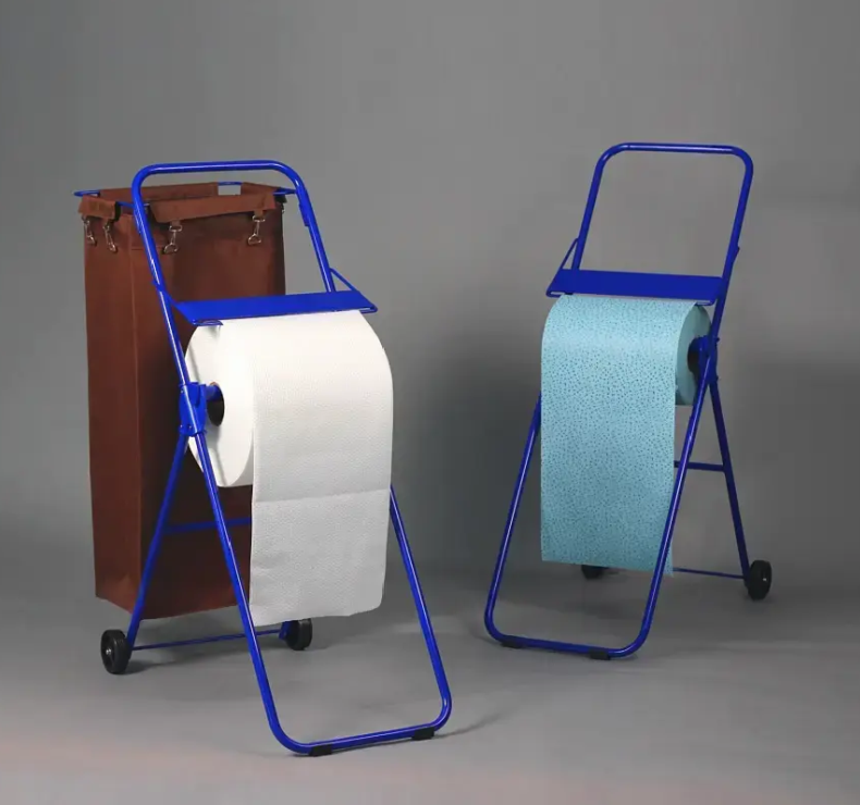 OEM diseño personalizado rollo de toallitas únicas Aplicación de bolsa de basura dispensador de piso móvil
