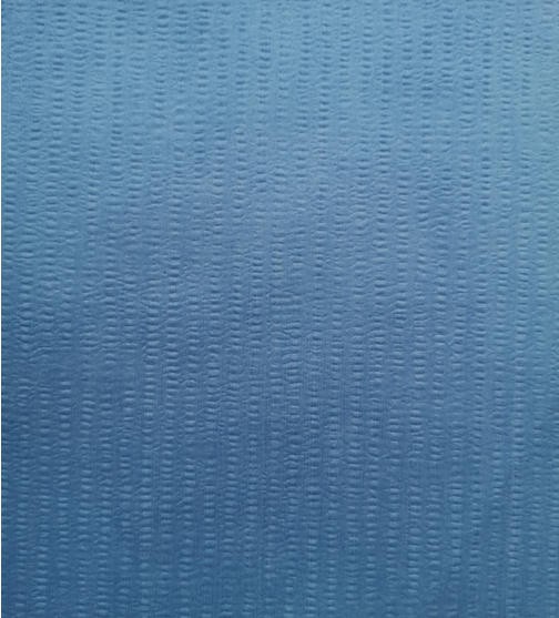 Pulpa de madera PET azul crepado Spunlace tela
