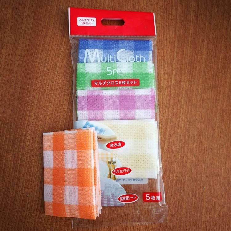 Japón Artículos para el hogar Super absorbentes paños de platos toallitas secas y húmedas de cocina